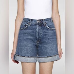 GAP Women's Dark Blue Jean Shorts